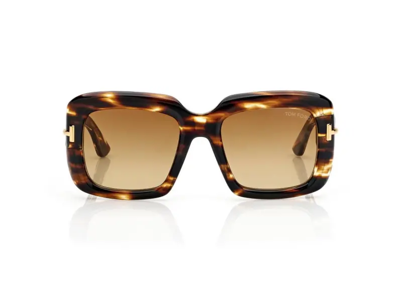 ICON SQUARE SUNGLASSES HAVANA online